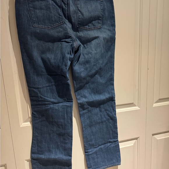 L.L. Bean Flannel lined Plaid Jeans size 10 - Picture 3 of 4